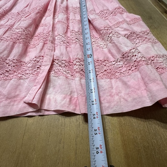 LoveShackFancy Dress Women's Small Edie Cotton Crochet Lace Maxi Boho New - Picture 8 of 16